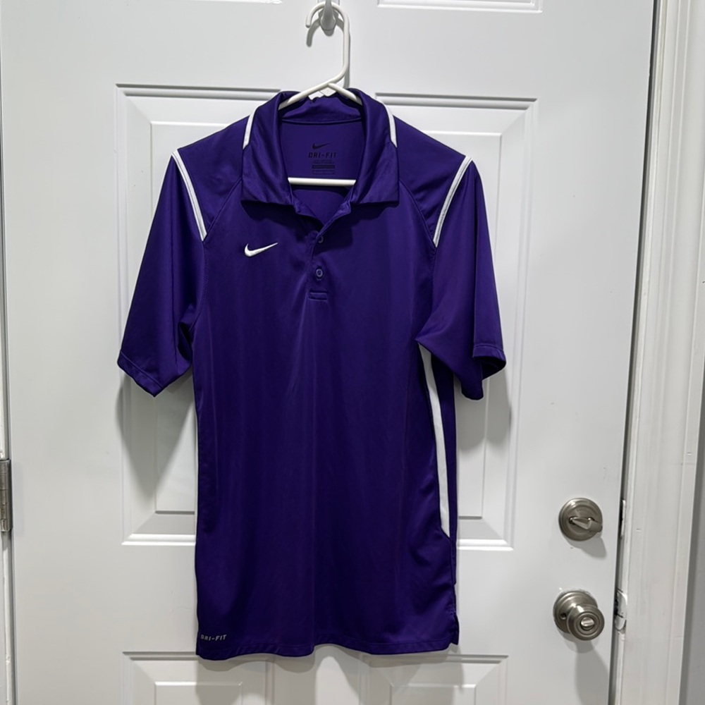 Nike Purple Polo Shirt